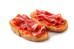 2 Tostas de Jamón Serrano