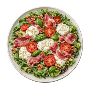 Ensalada de Rulo de Cabra